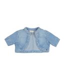 MICROBE by MISS GRANT M�dchen 0-24 monate Jeansjacke/-mantel Farbe Blau Gr��e 5