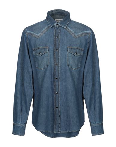 Джинсовая рубашка Yves Saint Laurent 42728572CK