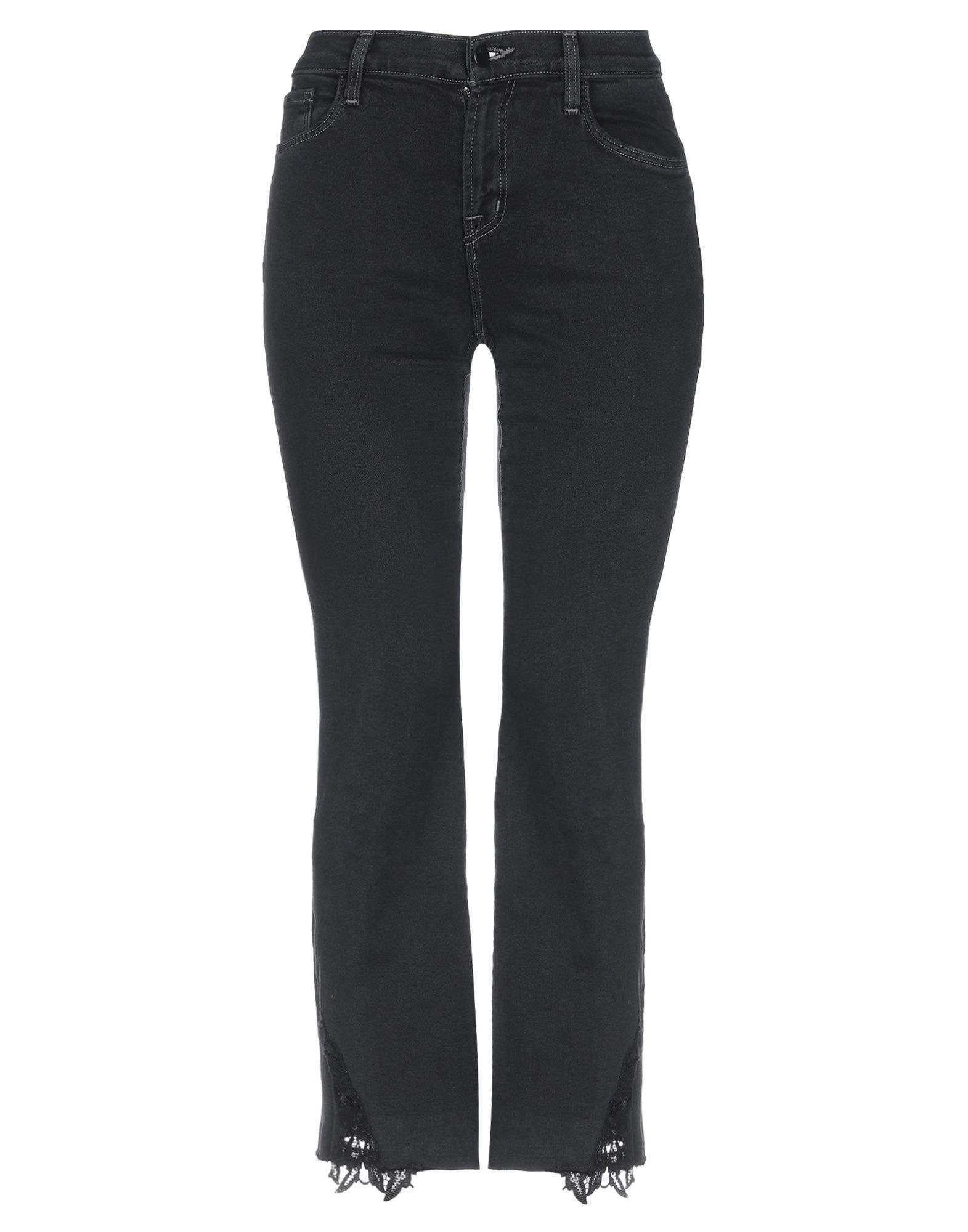 Shop J Brand Woman Jeans Black Size 25 Cotton, Elastomultiester, Elastane