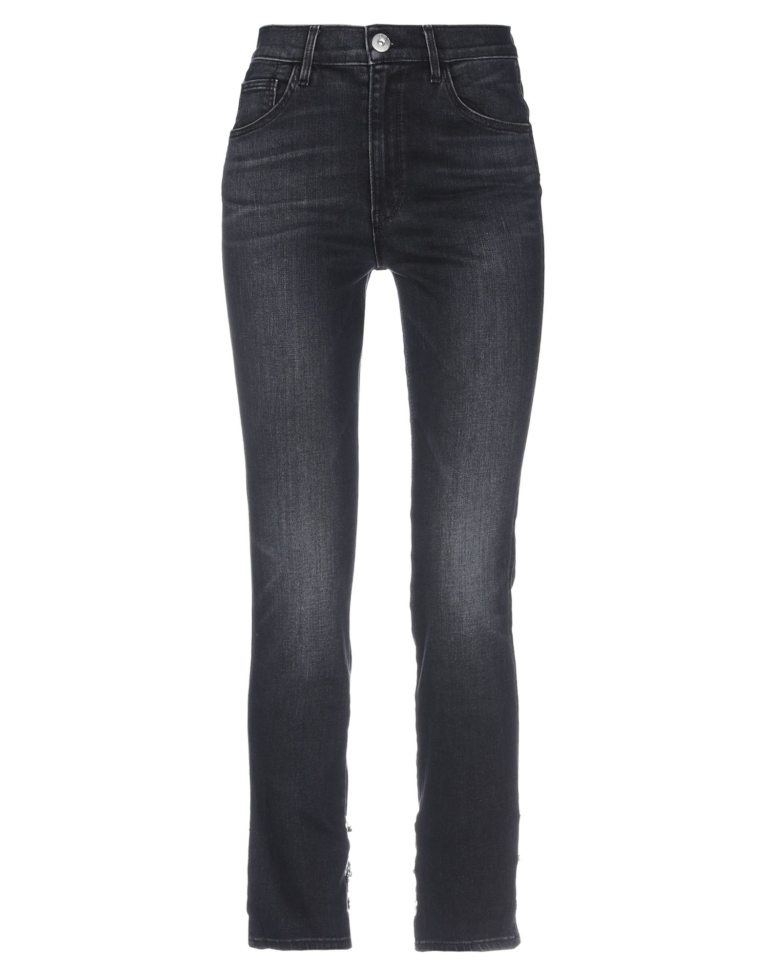 Shop 3x1 Woman Jeans Black Size 26 Cotton, Elastomultiester, Elastane
