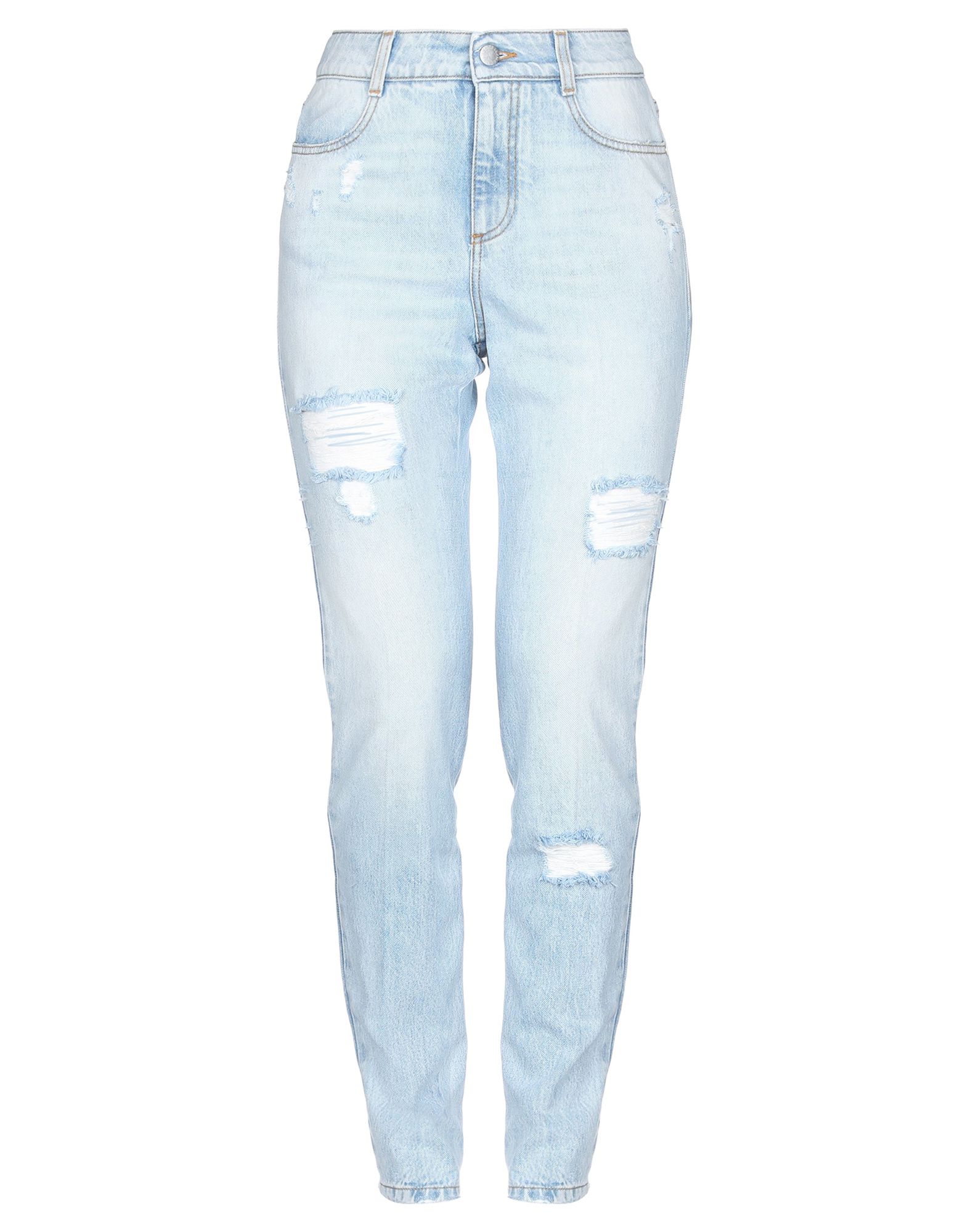 Shop Stella Mccartney Woman Jeans Blue Size 25 Cotton