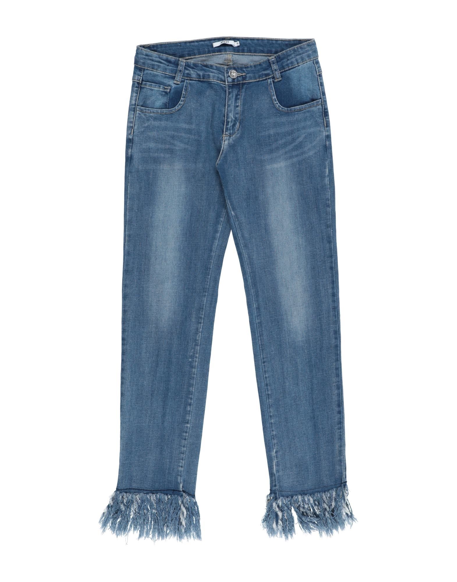 Aygey Kids' Jeans In Blue