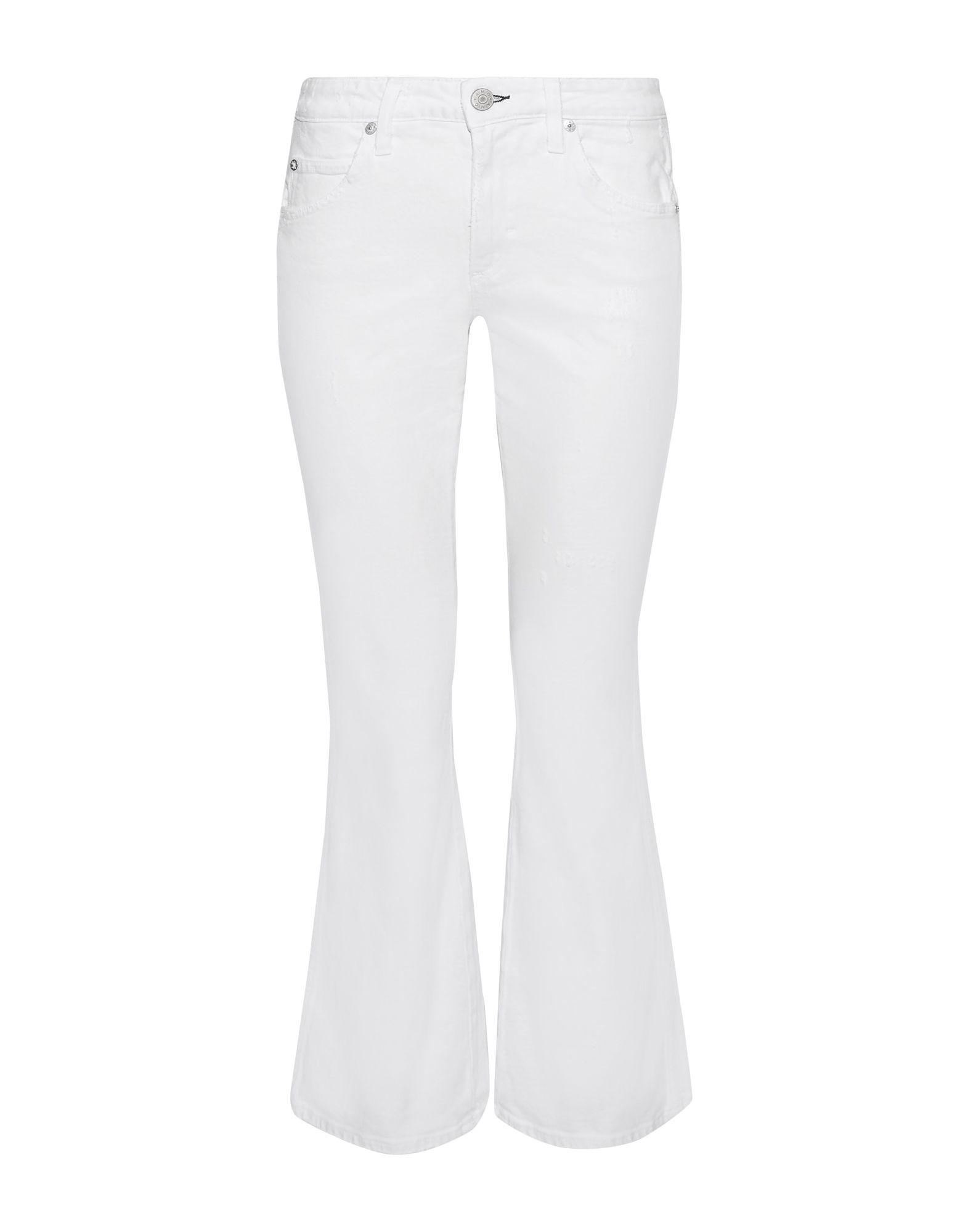 Amo Denim Pants In White | ModeSens