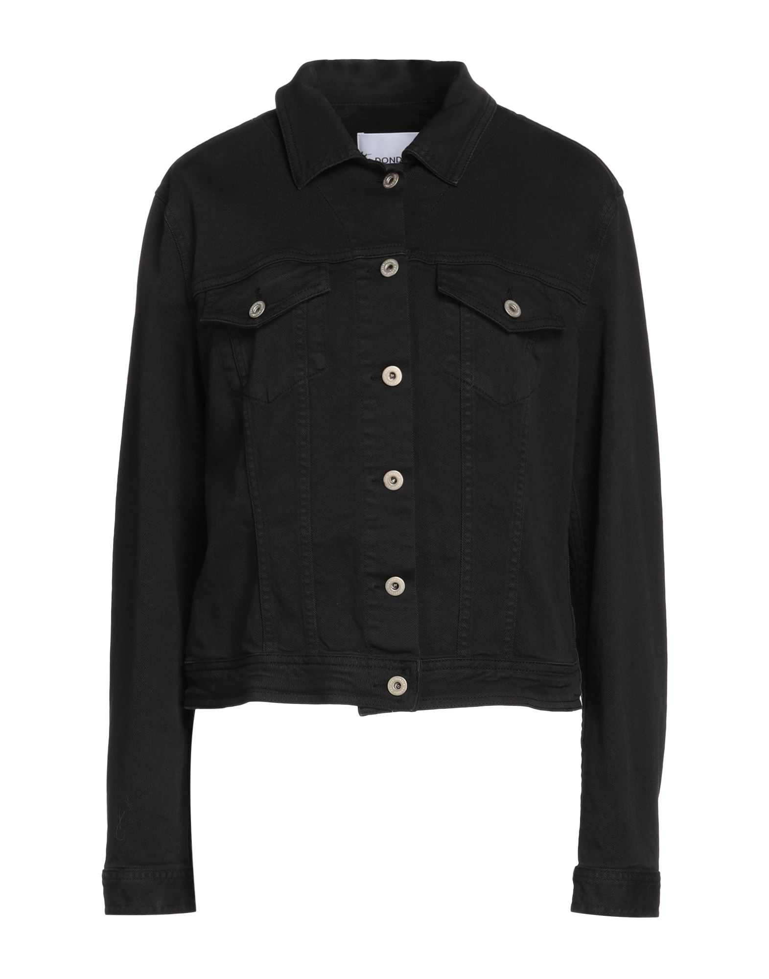 Dondup Denim Outerwear In Black