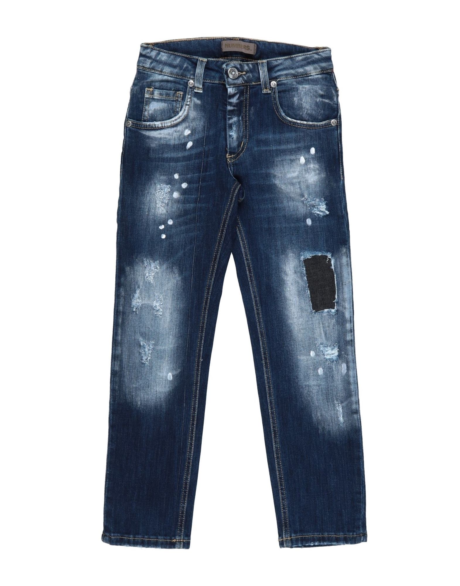 Numbers. Kids' Jeans In Blue