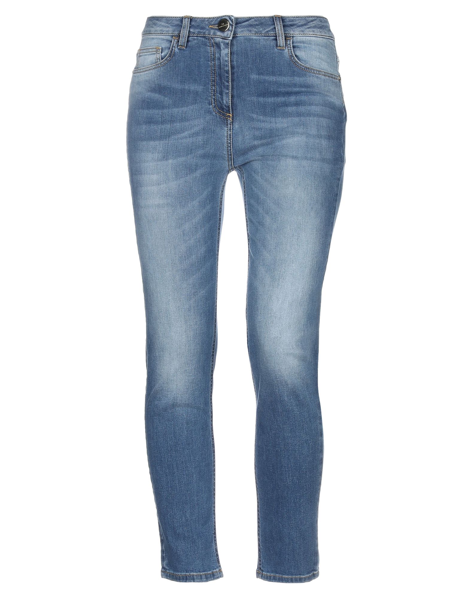 《セール開催中》ELISABETTA FRANCHI JEANS レディース ジーンズ ブルー 30 コットン 98% / テンセル 2%