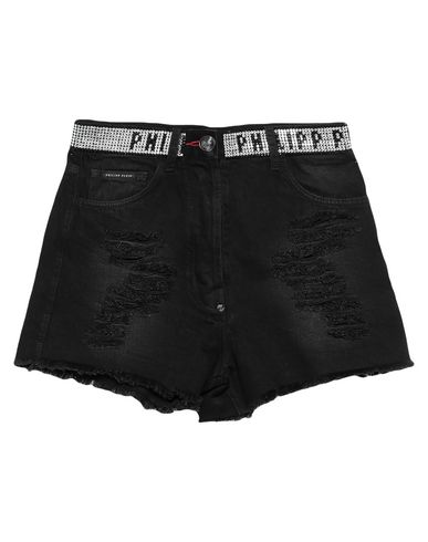 Jeansshorts Damen Schwarz 27,28 Damen