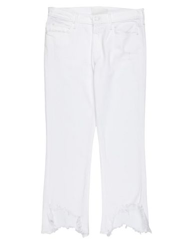 Джинсовые брюки MOTHER Белый 42770102WR 