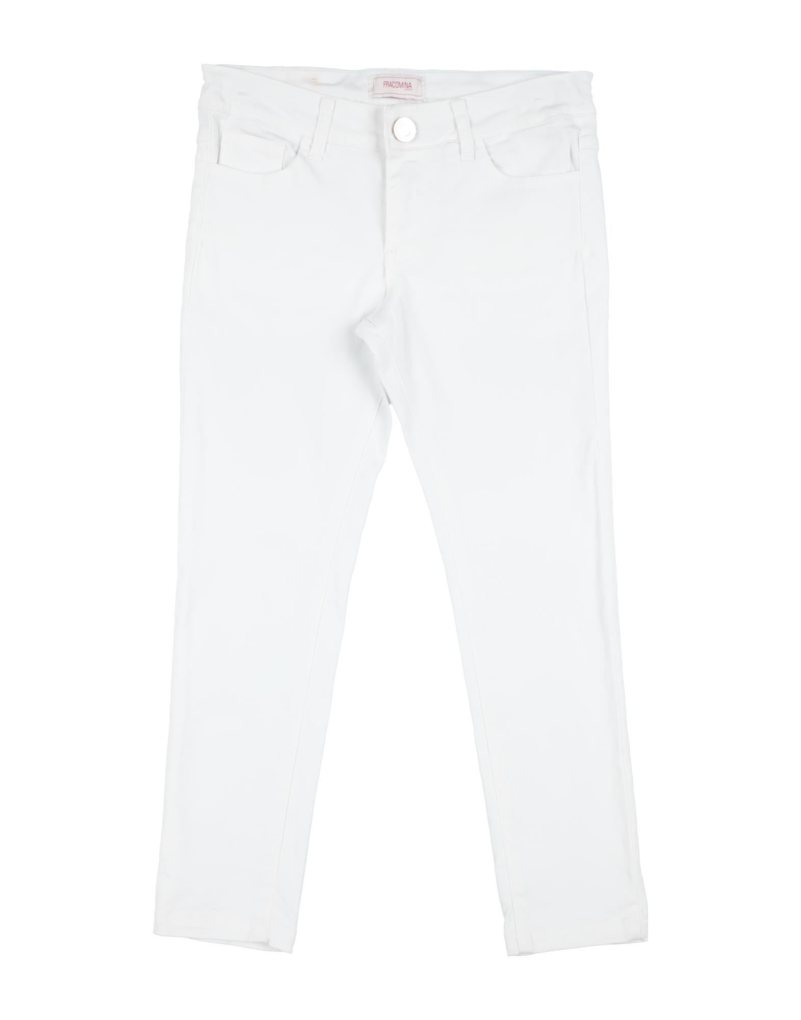Fracomina Mini Kids' Jeans In White
