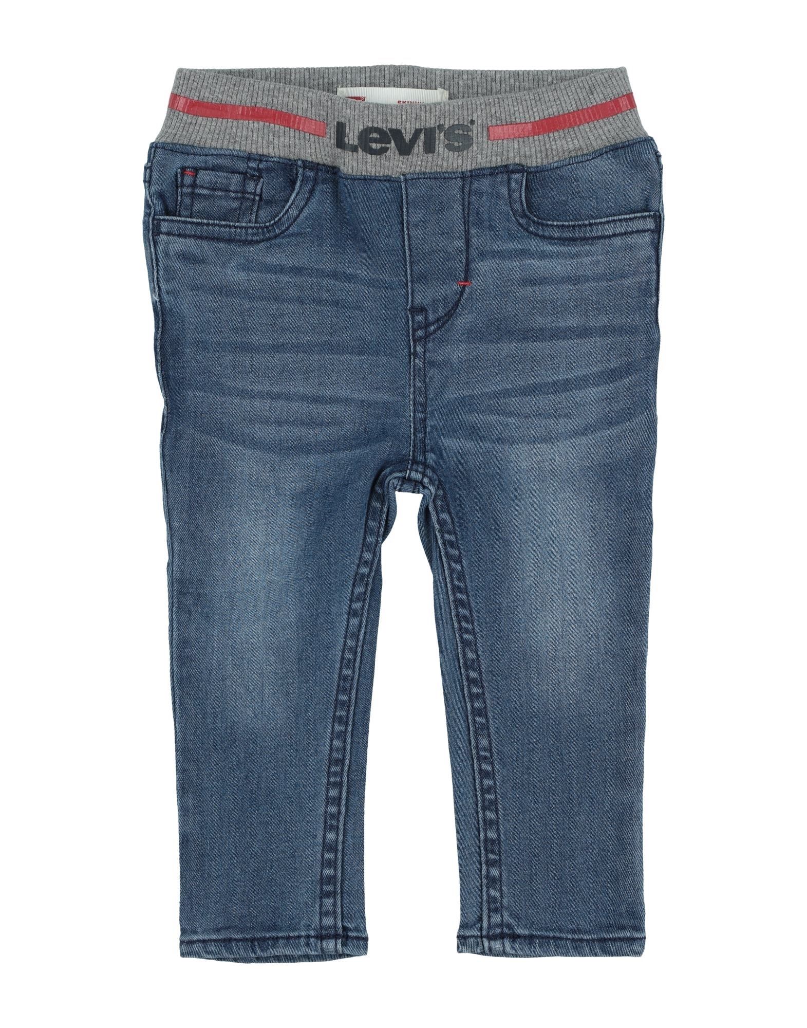 《セール開催中》LEVI' S ボーイズ 0-24 ヶ月 ジーンズ ブルー 6 コットン 61% / レーヨン 38% / ポリウレタン 1%