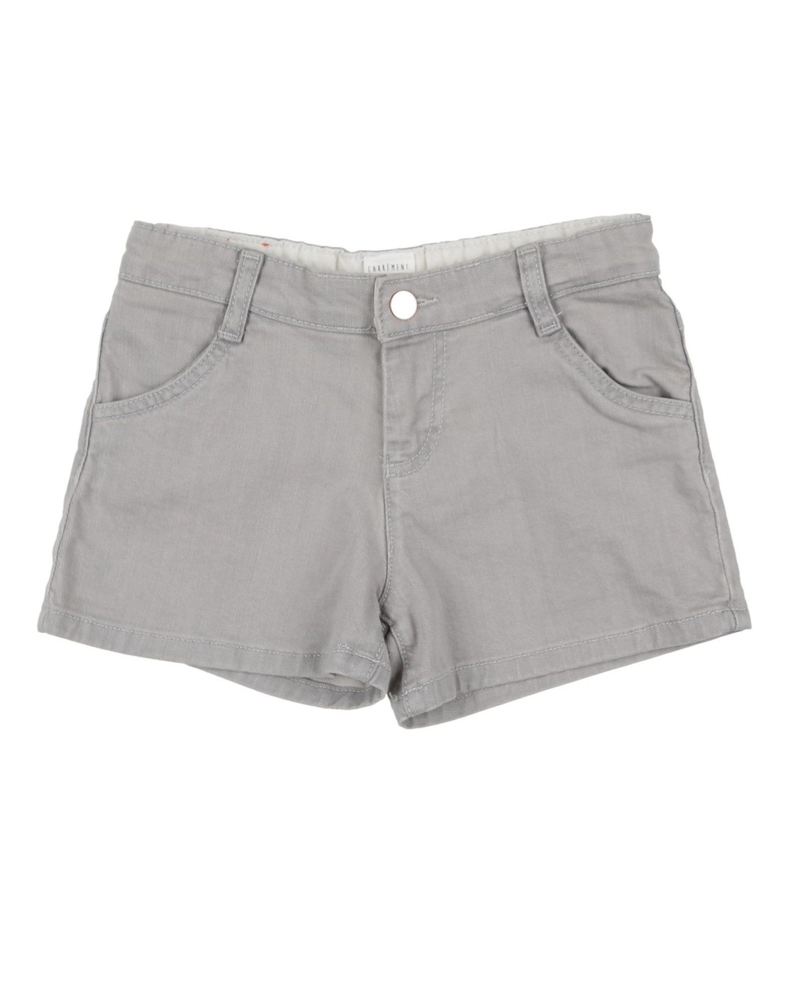 Shop Carrèment Beau Carrément Beau Toddler Girl Denim Shorts Grey Size 7 Cotton, Elastane