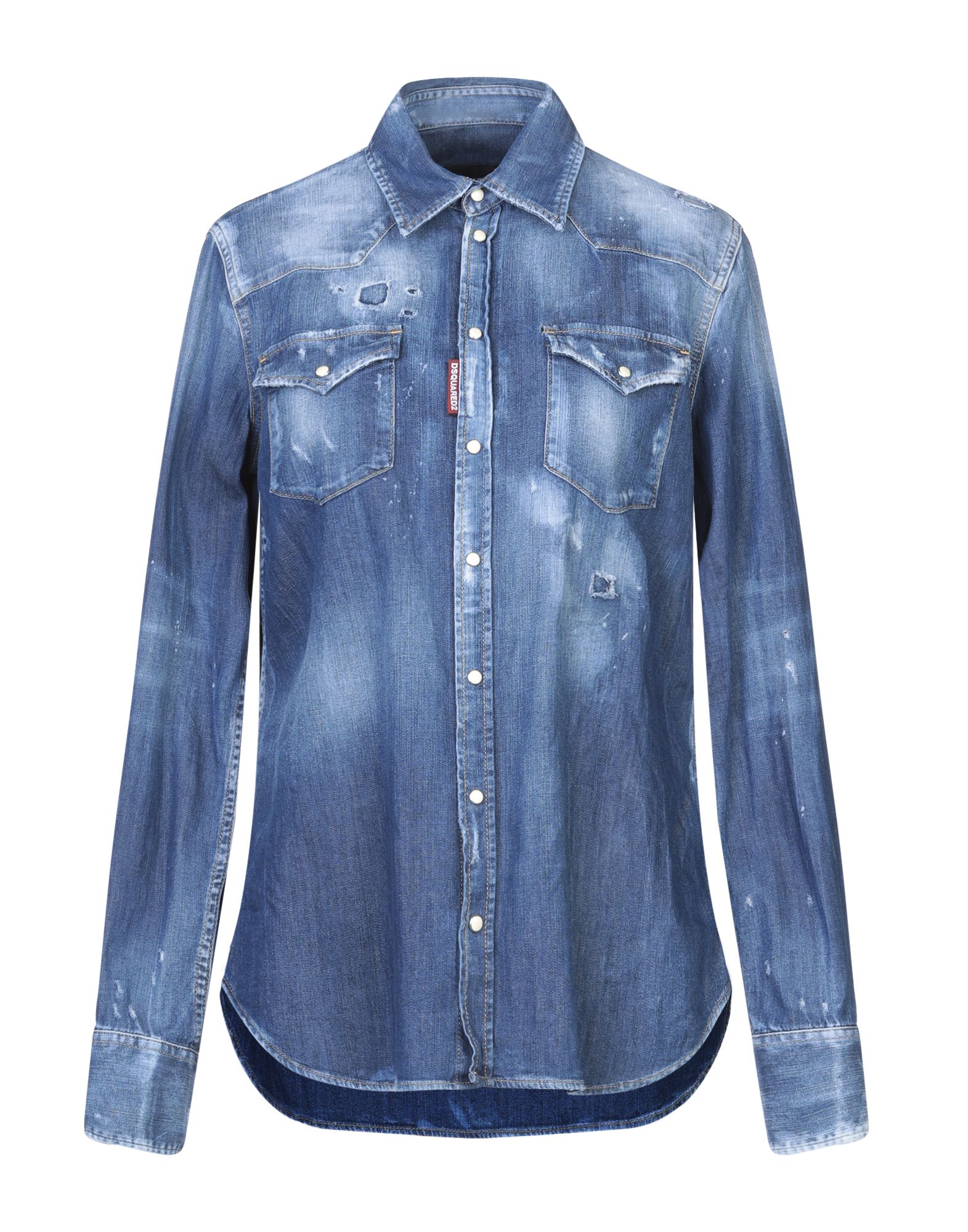 DSQUARED2 DSQUARED2 ΜΠΛΟΥΖΑΚΙΑ Πουκάμισο denim
