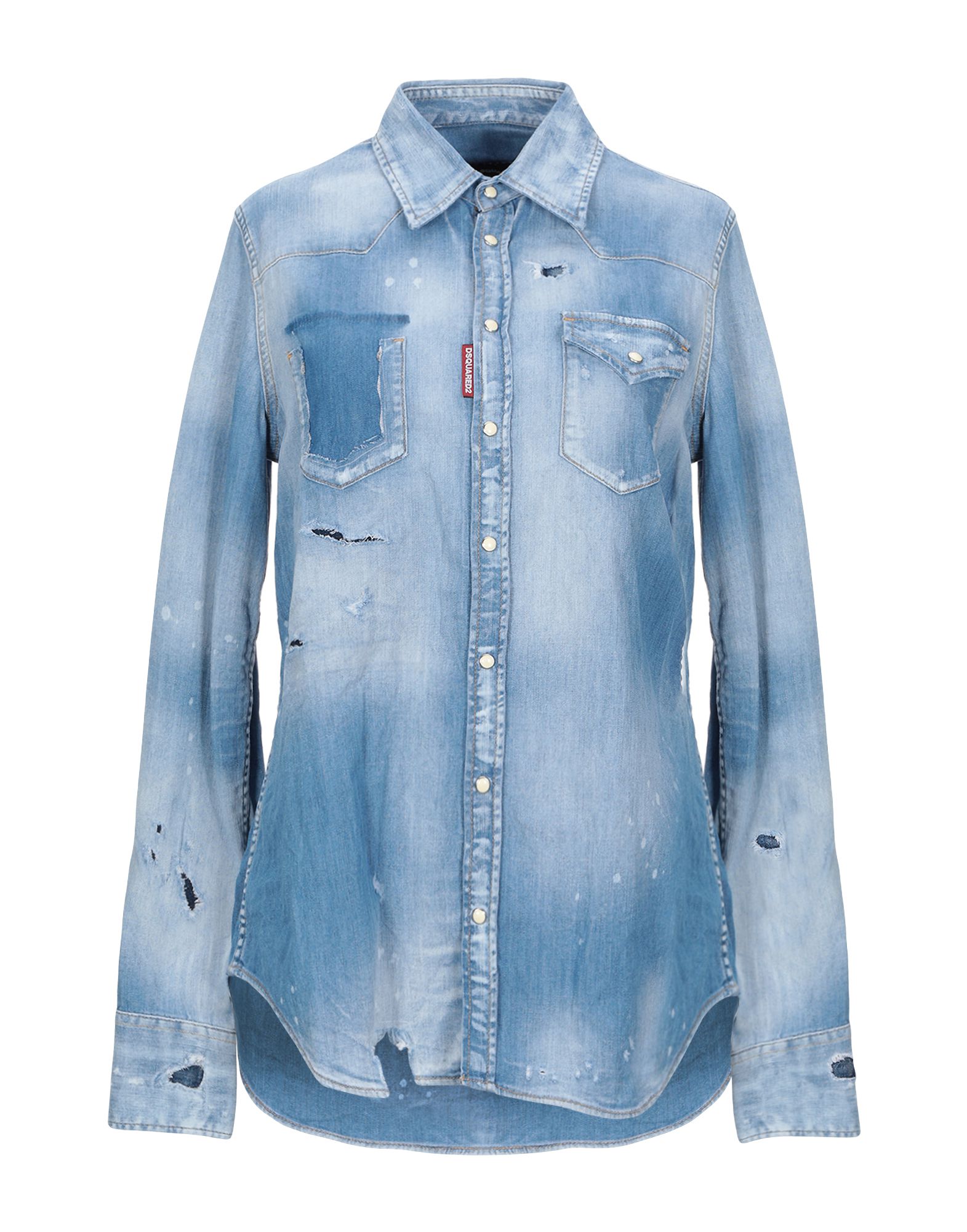 DSQUARED2 DSQUARED2 ΜΠΛΟΥΖΑΚΙΑ Πουκάμισο denim