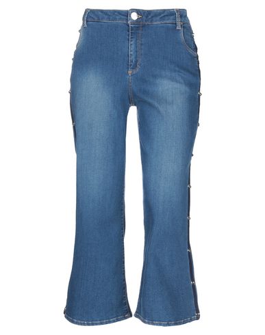 фото Джинсовые брюки-капри trussardi jeans