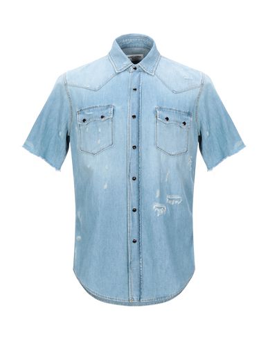 Джинсовая рубашка Yves Saint Laurent 42780865VM