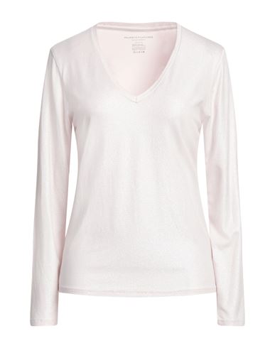 Majestic Filatures Woman T-shirt Light Pink Size 3 Viscose, Elastane