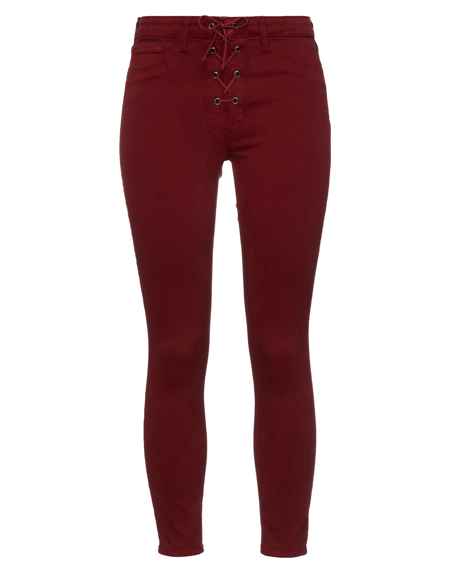 L Agence L'agence Woman Jeans Garnet Size 29 Cotton, Polyester, Elastane In Red