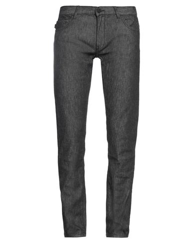 Emporio Armani Man Denim Pants Steel Grey Size 30 Cotton, Polyester, Elastane