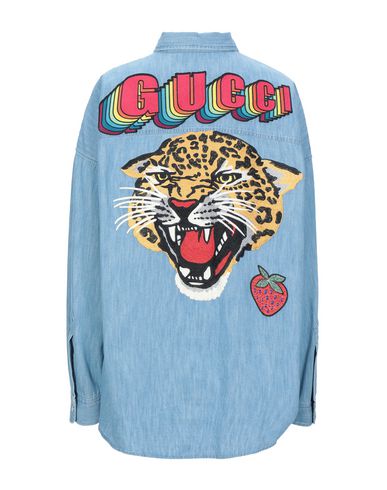 фото Джинсовая рубашка gucci