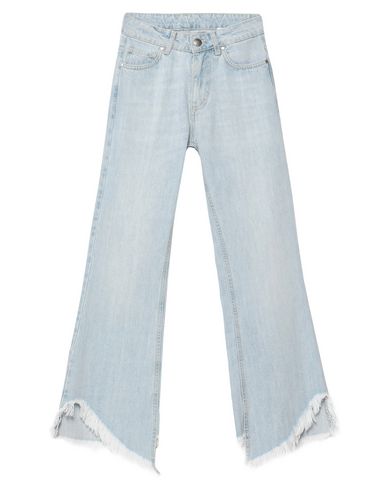 Woman Jeans Sky blue Size 12 Cotton, Elastane