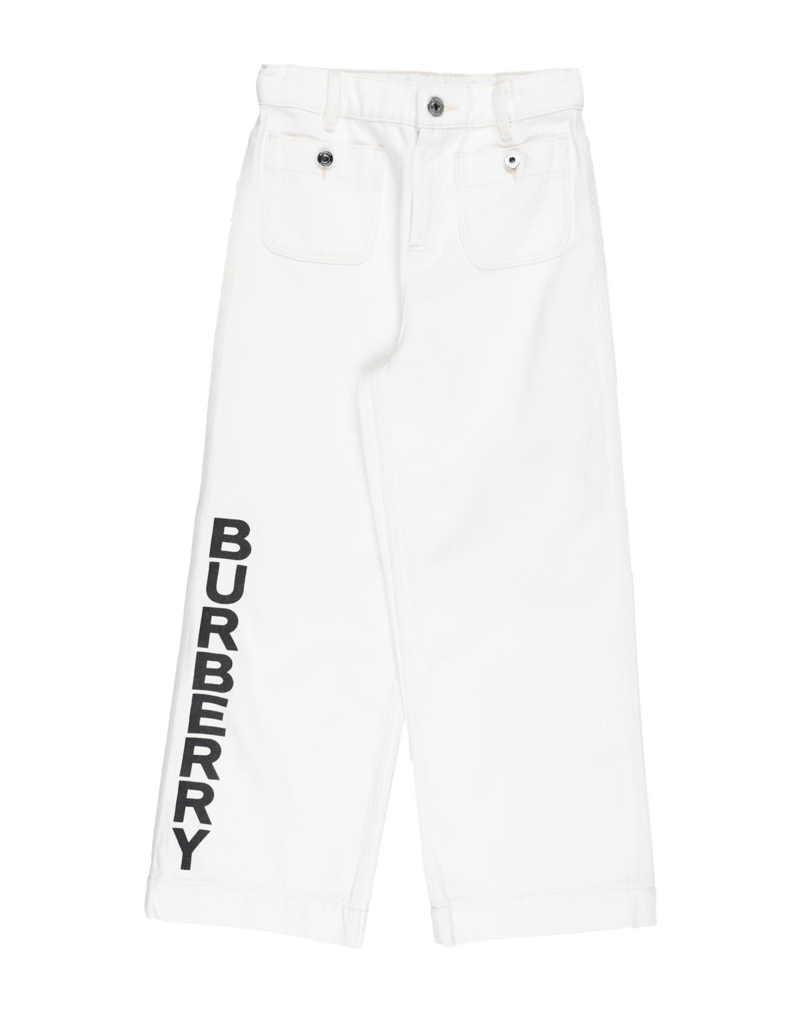 Burberry Kids' Jeans In White