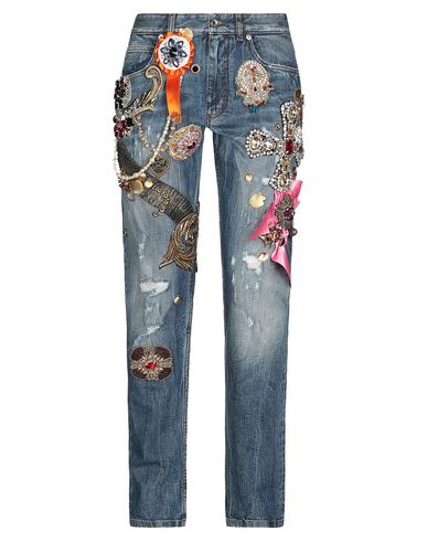 Джинсовые брюки Dolce&Gabbana 42798218lj