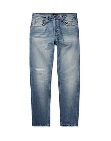 фото Джинсовые брюки nudie jeans co