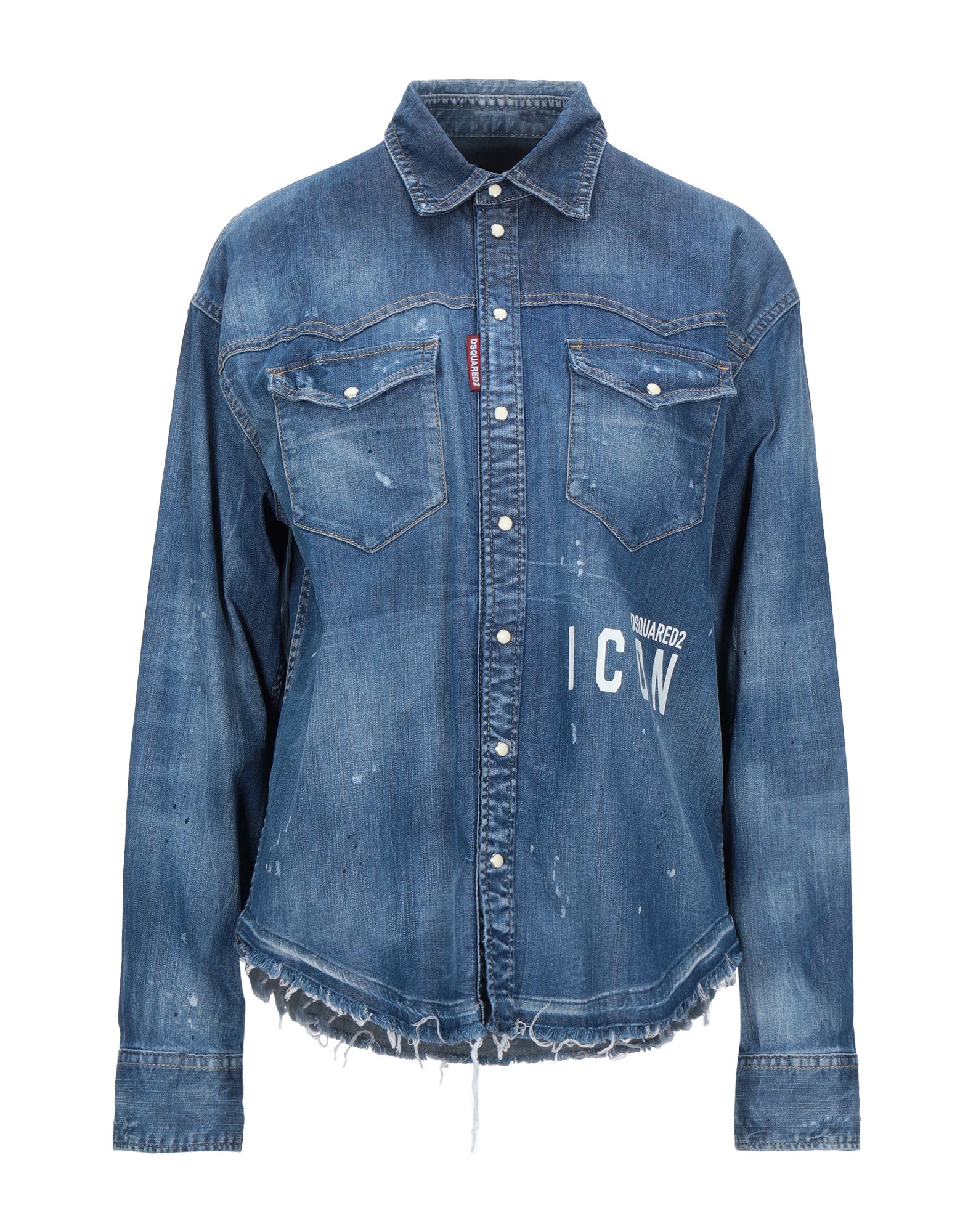 DSQUARED2 DSQUARED2 ΜΠΛΟΥΖΑΚΙΑ Πουκάμισο denim