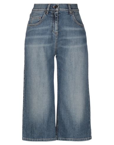 фото Джинсовые брюки-капри elisabetta franchi jeans