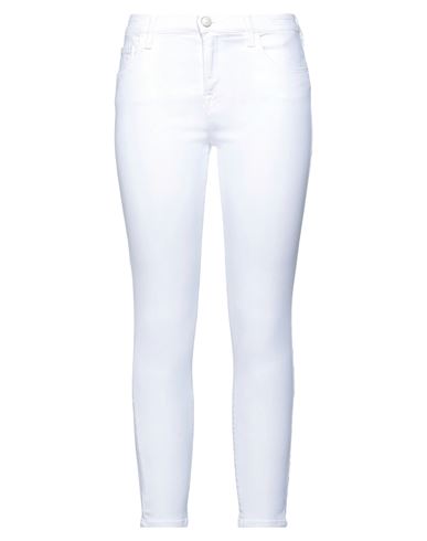 Shop Jacob Cohёn Woman Jeans White Size 30 Lyocell, Cotton, Polyester, Elastane