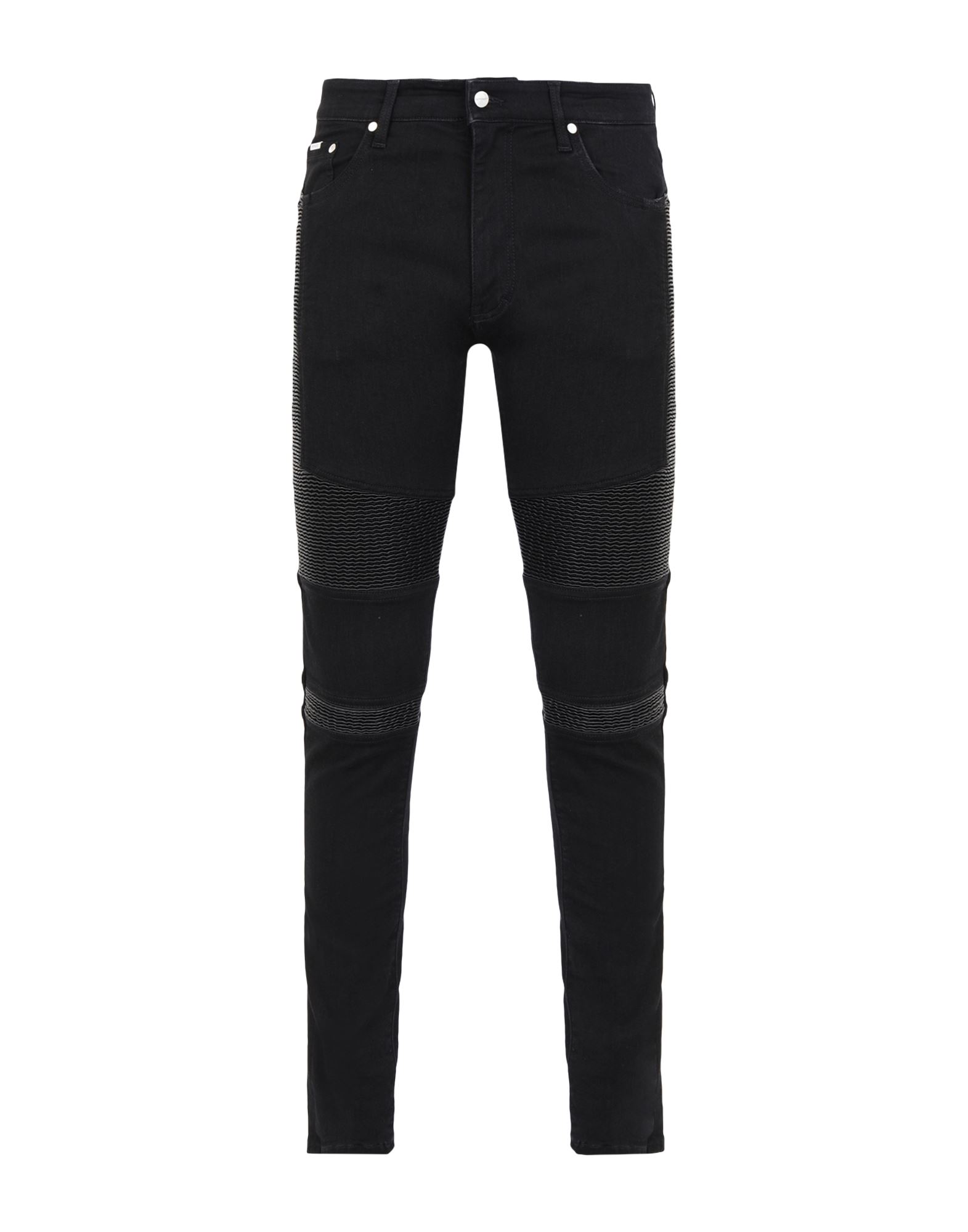 《セール開催中》REPRESENT メンズ ジーンズ ブラック 30 コットン 89% / エラストマルチエステル 8% / ポリウレタン 3% BIKER DENIM