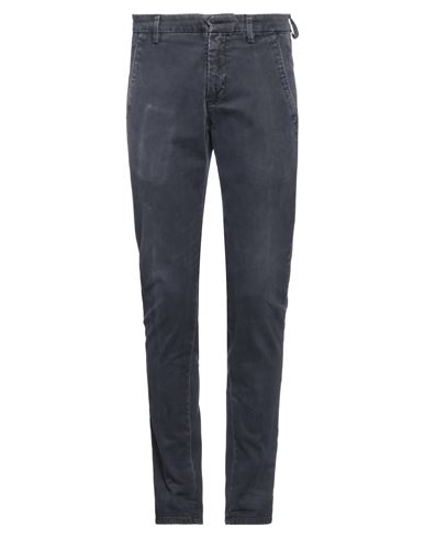 Dondup Man Jeans Navy Blue Size 32 Cotton, Elastane
