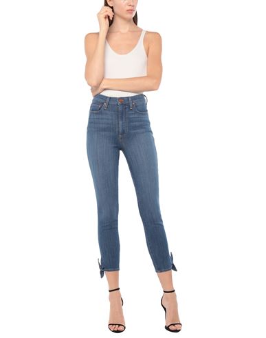 фото Джинсовые брюки alice + olivia jeans