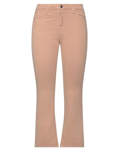 Vicolo Woman Denim Pants Sand Size Xs Cotton, Elastane In Beige