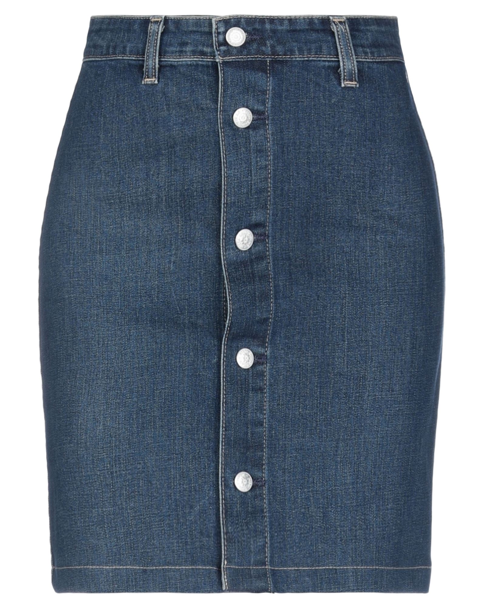 Alexachung For Ag Jeans Denim Skirts In Blue