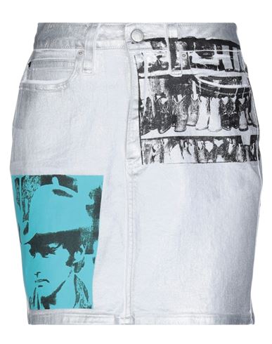 фото Джинсовая юбка calvin klein x andy warhol