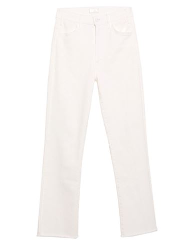 Джинсовые брюки MOTHER Белый 42833595OA 