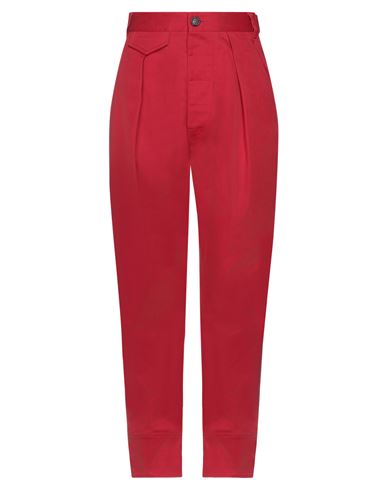 Джинсовые брюки DSQUARED2 кирпично-красного цвета