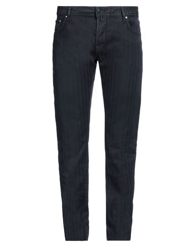Jacob Cohёn Man Jeans Navy Blue Size 38 Cotton, Elastane