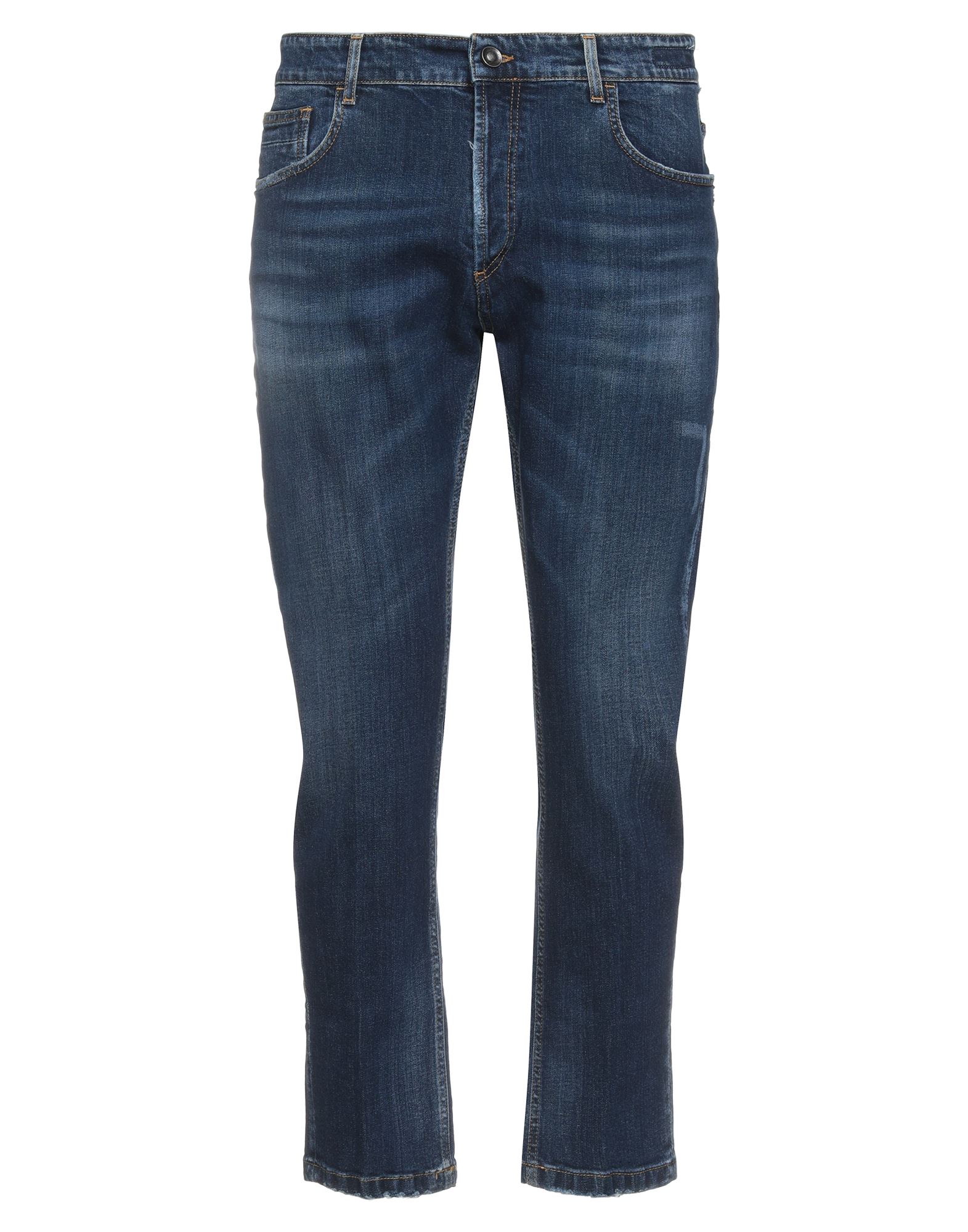 Gabardine Jeans In Blue
