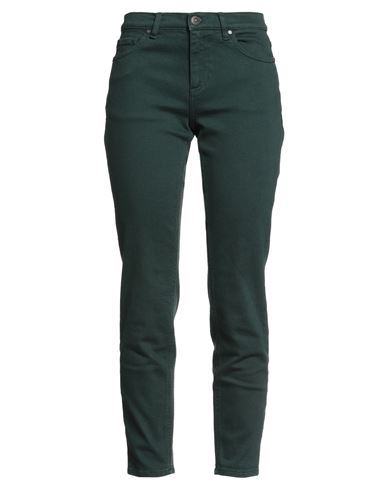 P.a.r.o.s.h P. A.r. O.s. H. Woman Denim Pants Dark Green Size Xs Cotton, Elastane