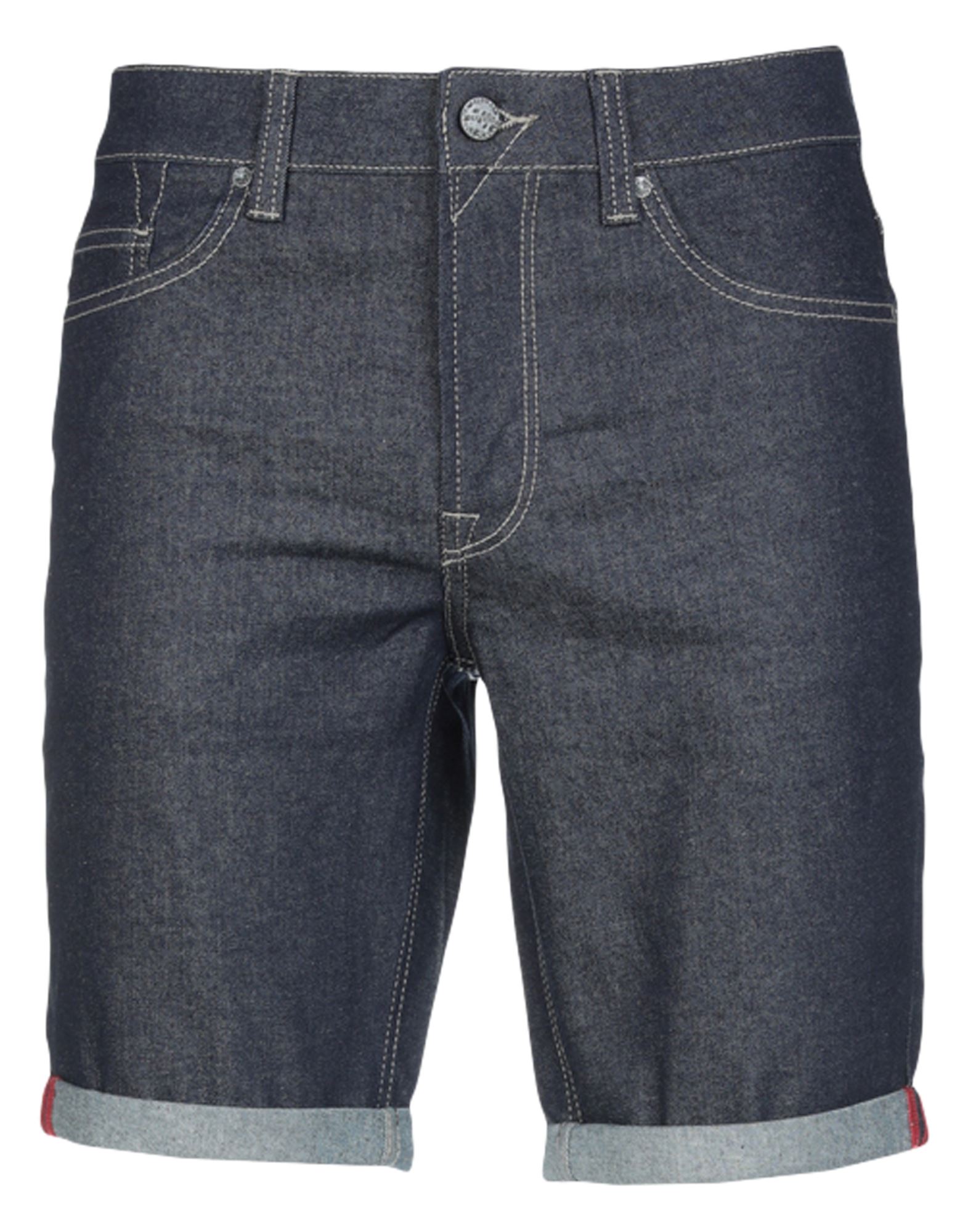 Only & Sons Denim Shorts In Gray-grey In Blue