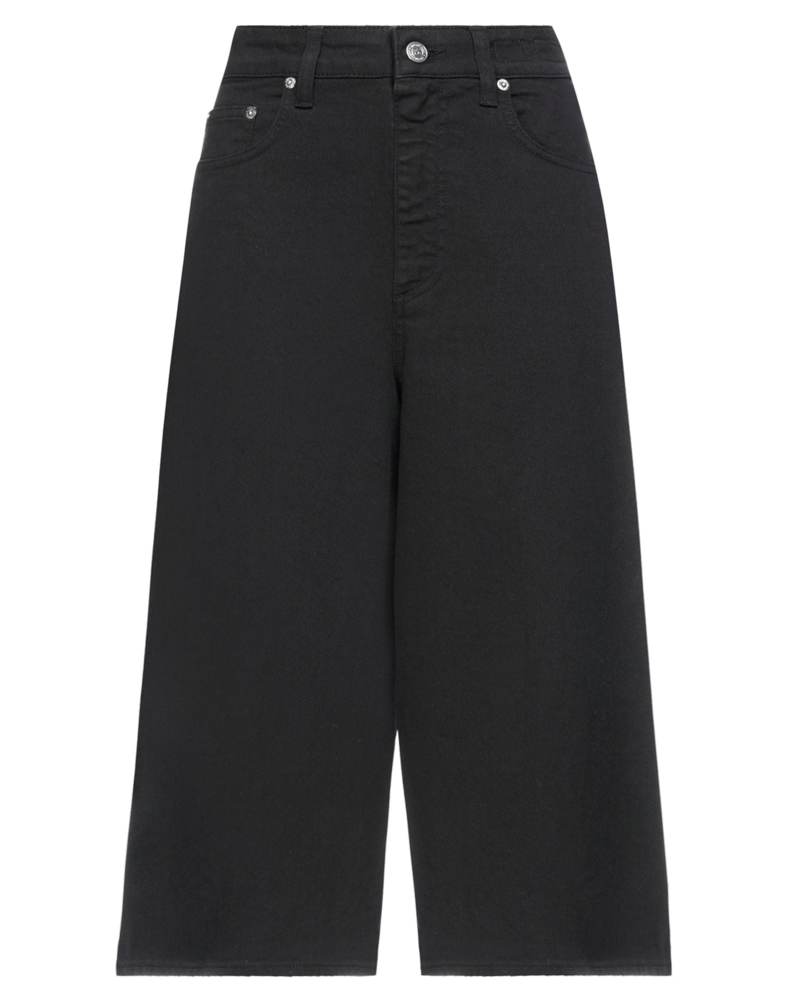 Department Five Denim Cropped In Black
