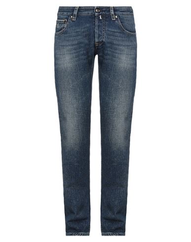 Moorer Man Jeans Blue Size 35 Cotton, Elastane In Blue