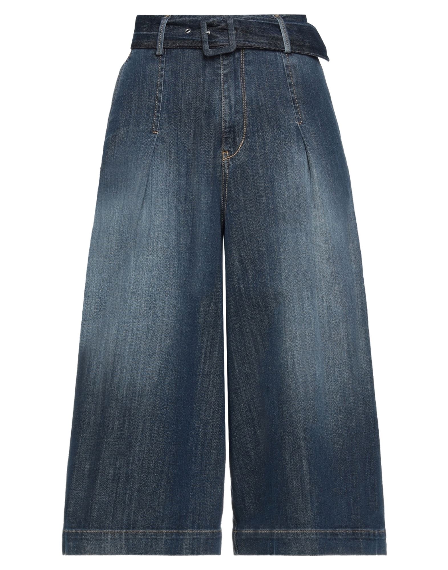 Kaos Jeans Denim Cropped In Blue | ModeSens
