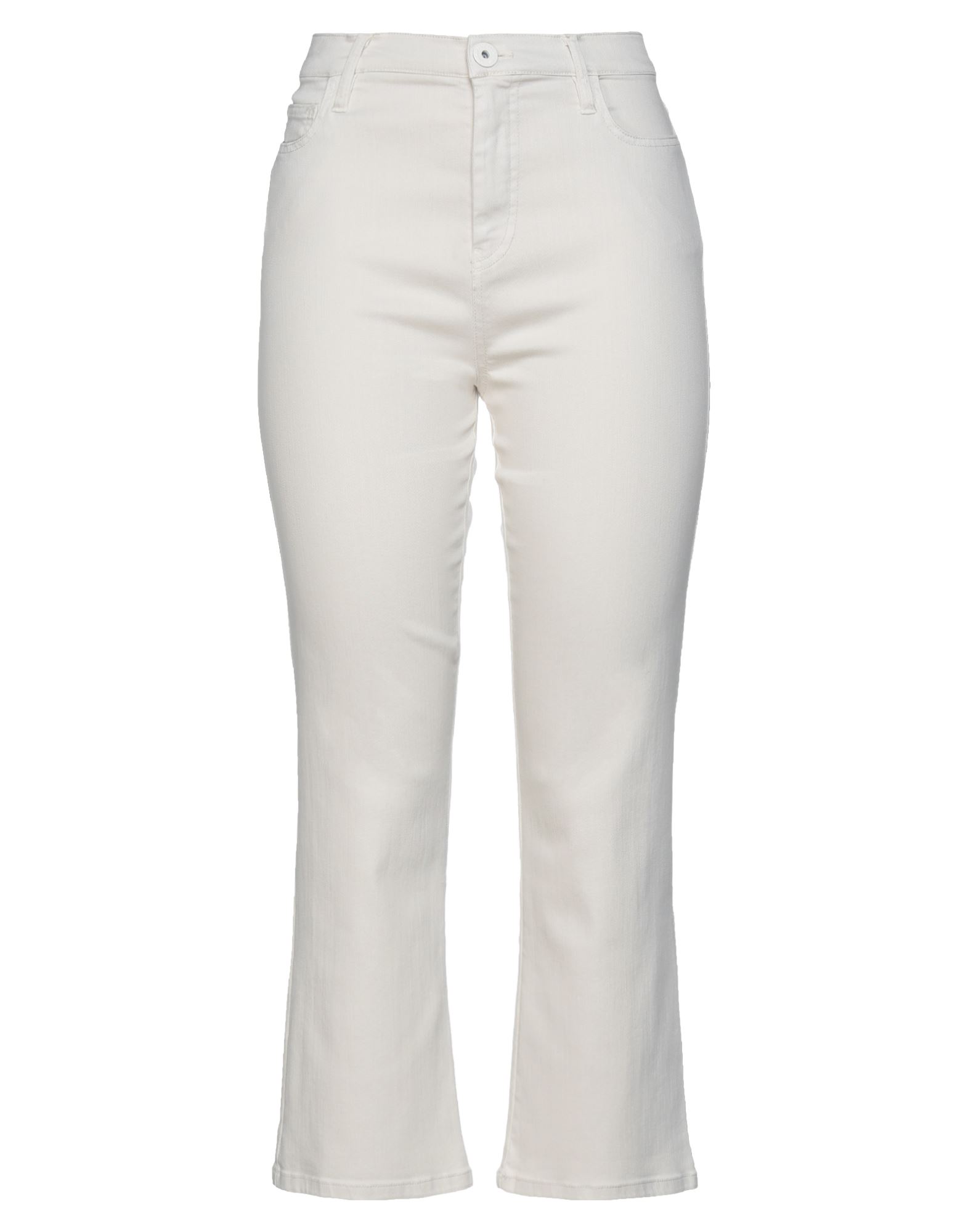 Marella Jeans Flare Skinny Monochrome In Ivory | ModeSens