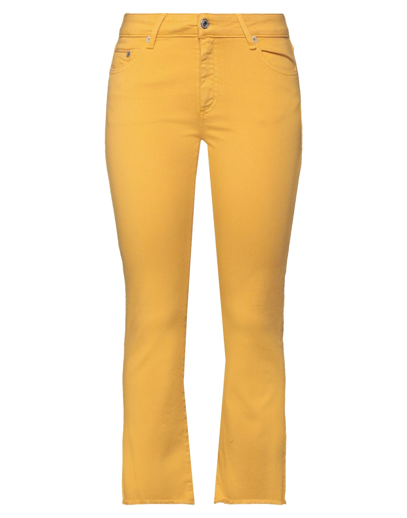 Care Label Jeans In Yellow