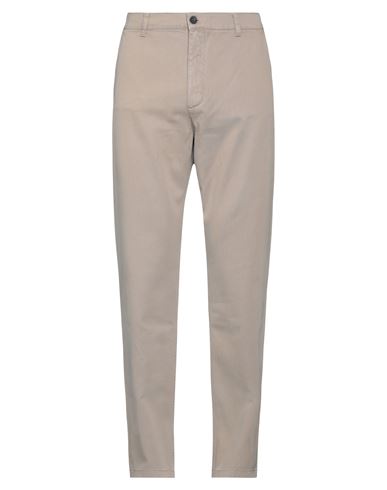 Shop Dr Denim Dr. Denim Man Pants Khaki Size 31w-32l Cotton In Beige