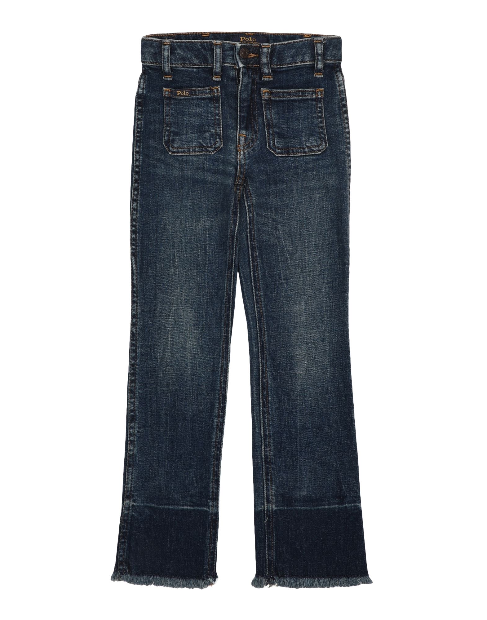 《セール開催中》RALPH LAUREN ガールズ 3-8 歳 ジーンズ ブルー 5 コットン 94% / 再生コットン 5% / ポリウレタン 1% Jenn Flare Denim Pant