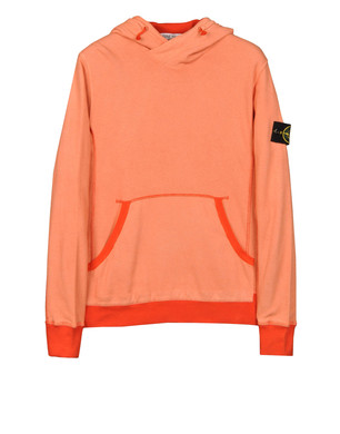 Felpa stone island on sale arancione